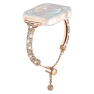 Metal Band Rhinestones Decorated Bracelet Strap — Bands, Smartwatch 2025