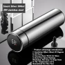 Smart Temperature Display Stainless Steel Thermos Mug — Beverage Warmers, Versatile Home Furnishing