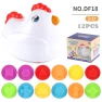 Twisted Egg Pairing Smart Egg Geometric Fruit And Vegetable Digital Early Education Educational Toy — Interactive Learning Devices, Happy Time For kids