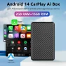 Wireless CarPlay & Android Auto 3-in-1 AI Box — Stereo Receivers, ZoomSpark
