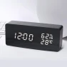 Digital Wooden Clock — Clocks, Fashionable bags