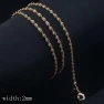 Smart Pendant Necklace with Beads and Chain Links — Smart Jewelry, Lucky Star Jewelry