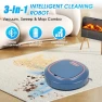Превью Compact Slim Thin Robotic Vacuum and Sweeping Combo — Smart Cleaning Robots, Generic