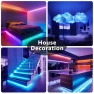 Превью LED Strip Lights 110ft, Smart Lighting Strips with App Remote Control, RGB Music Sync Color Changing Lights for Bedroom... — LED Strips, DAYBETTER