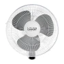 Превью Oscillating Wall Mount Fan with Adjustable Vertical Tilt, 16 inch, 3 Speed, Metal Grille, 90 Degree Oscillation, 3... — Wall-Mounted Cooling Solutions, Comfort Zone