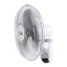 Превью Oscillating Wall Mount Fan with Adjustable Vertical Tilt, 16 inch, 3 Speed, Metal Grille, 90 Degree Oscillation, 3... — Wall-Mounted Cooling Solutions, Comfort Zone