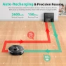 Превью Robot Vacuum and Mop with Self-Emptying Base — Smart Cleaning Robots, Tikom