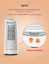 Превью Smart Space Heater with Thermostat and RGB Night Light — Portable Electric Heaters, CLEVAST