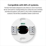 Превью Smart Thermostat for Home - Programmable Wifi Thermostat - Charcoal — Smart Climate Control, Google