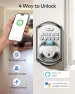 Превью WiFi Smart Lock with Fingerprint and Keypad — Deadbolts, TEEHO