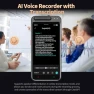 Превью AI Voice Recorder with Transcription, Summarize, and Translation — Portable Audio Recorders, HUREWA