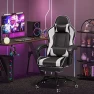 Превью Gaming Chair with Footrest and Massage Lumbar Support — Gaming Chairs, Homall