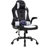 Превью Massage Gaming Chair with Lumbar Support and Headrest — Gaming Chairs, BestOffice