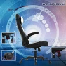 Превью Massage Gaming Chair with Lumbar Support and Headrest — Gaming Chairs, BestOffice