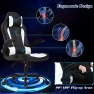 Превью Massage Gaming Chair with Lumbar Support and Headrest — Gaming Chairs, BestOffice