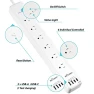 Превью Smart Plug Power Strip with Surge Protection and Fast Charging — Power Solutions & Surge Protection, BN-LINK