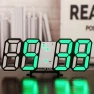 3D Digital Alarm Clock — Clocks