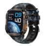 Smart Watch with Bluetooth Calling, Flashlight, IP68 Waterproof, Military Design, 100+ Sport Modes, Sleep, Heart Rate,... — Smartwatches, QTLLBT