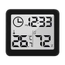 Ultra-thin Smart Home Electronic Digital Thermometer Hygrometer LCD Wall Clock — Home Climate Control, Leisure outdoor