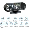 Double Loud Smart Alarm Clock with Projection — Alarm, We Satisfied