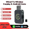 Mini Wireless Adapter for Apple CarPlay and Android Auto — Car Accessories & Gadgets, LIAESMART