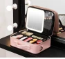 Smart LED Makeup Case with Mirror — Cosmetic Cases, Makeup Kits