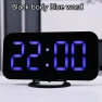 Smart LED Digital Alarm Clock — Alarm, Wrigleys