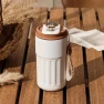 Travel Mug with Temperature Display — Travel Drinkware, Stone Home