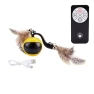 Interactive Cat Ball with Feather Tails and Sound — Cat Playthings, World Auto Parts