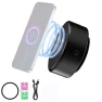 Magnetic Car Phone Holder with Wireless Charging — Dashboard Installation Kits, A Auto Parts Mall