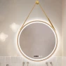 Round Makeup Mirror with LED Lighting — Makeup, Vinde Home