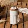 Digital LED Smart Thermos — Beverage Warmers, boho berry
