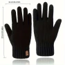 Winter Wool Gloves with Touchscreen — Cold Weather Gloves, Shoes Arena