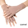 Velvet Touchscreen Gloves for Equestrian Riding — , JiashengXD