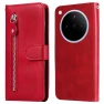 Zipper Wallet Calf Texture PU Leather Phone Cover — Sleeves, Smartwatch 2025