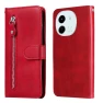 Zipper Wallet Calf Texture PU Leather Phone Cover — Phone Accessories, Smartwatch 2025