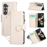 Zipper Wallet Leather Phone Cover with Wrist Strap — Flip Cases, Smartwatch 2025