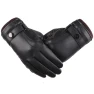 Men's Leather Touchscreen Gloves — Gloves & Mittens, Female s
