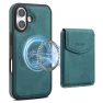 Magnetic Case Leather+PC+TPU Cover with Detachable Card Bag — Phone Accessories, DENIOR