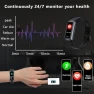 Превью Fitness Tracker with 24/7 Heart Rate Blood Oxygen Sleep Monitor, Activity Tracker with 1.1" AMOLED Touch Color Screen,... — Fitness & Activity Monitors, ZKSSGY