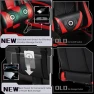 Превью Gaming Chair with Massage Lumbar Support and Footrest — Gaming Seating Solutions, Yaheetech