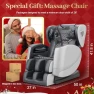 Превью Massage Chair Full Body with Zero Gravity, Heating, Foot Massage, Auto Modes, Bluetooth Speaker, Touch Screen Controller — Beds & Tables, FURNIMAT