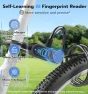 Превью Fingerprint Bike Lock with Key — Cable, Anweller