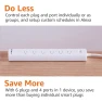 Превью Smart Plug Power Strip with 6 Outlets and 3 USB Ports — Power Solutions & Surge Protection, Amazon Basics