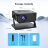 Android Smart Projector with Wi-Fi 6 and Bluetooth 5.0 — Home Theater Projectors, Salange