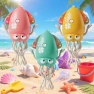Automatic Obstacle Avoiding Squid Toy with LED Lights and Music — Night Lights, yugui