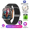 Military Smart Watch with GPS, Fitness Tracking, Waterproof, AI, Voice Bluetooth — Smartwatches, CoCo Xili