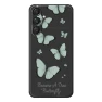 Green Butterfly Pattern Printing Straight Edge TPU Phone Back Cover — Back Covers, Smartwatch 2025