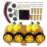 DIY 4WD Robot Car Chassis Kit with Tachometer Encoders — Robotics Components, Industy Accessories