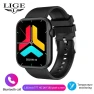 Body Temperature Smart Watch with Rotating Crown — Smart Watch, LIGE